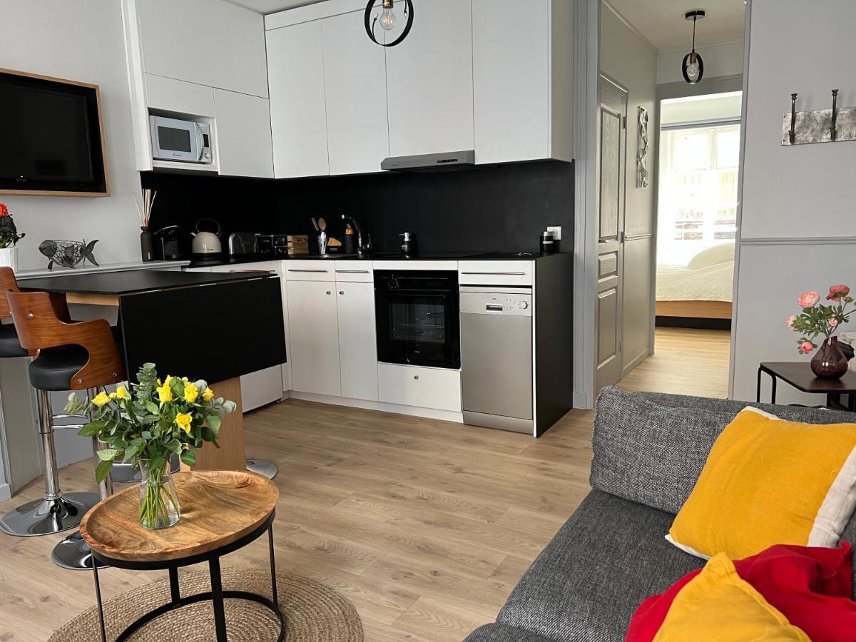 L'Evasion Apartamento Honfleur Exterior foto