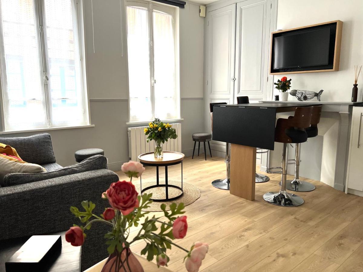 L'Evasion Apartamento Honfleur Exterior foto